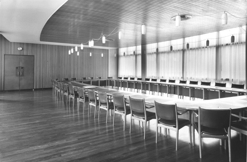 Black and White Original Meeting Room